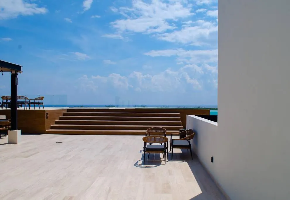 Apartment Comfortable Condo W/ City Views Rooftop Pool & Gym - 319 Musa Playa del Carmen