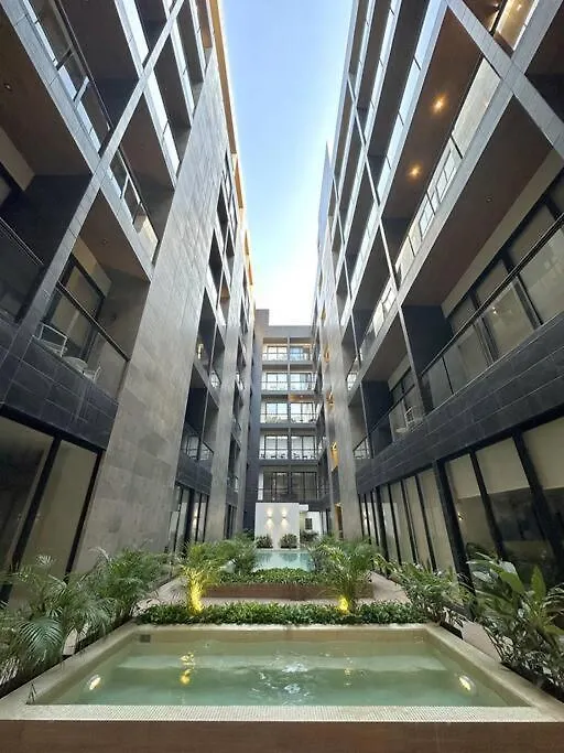 Apartment Comfortable Condo W/ City Views Rooftop Pool & Gym - 319 Musa Playa del Carmen