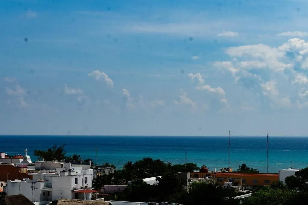 Comfortable Condo W/ City Views Rooftop Pool & Gym - 319 Musa Playa del Carmen
