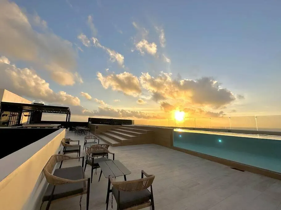 Apartment Comfortable Condo W/ City Views Rooftop Pool & Gym - 319 Musa Playa del Carmen Mexico