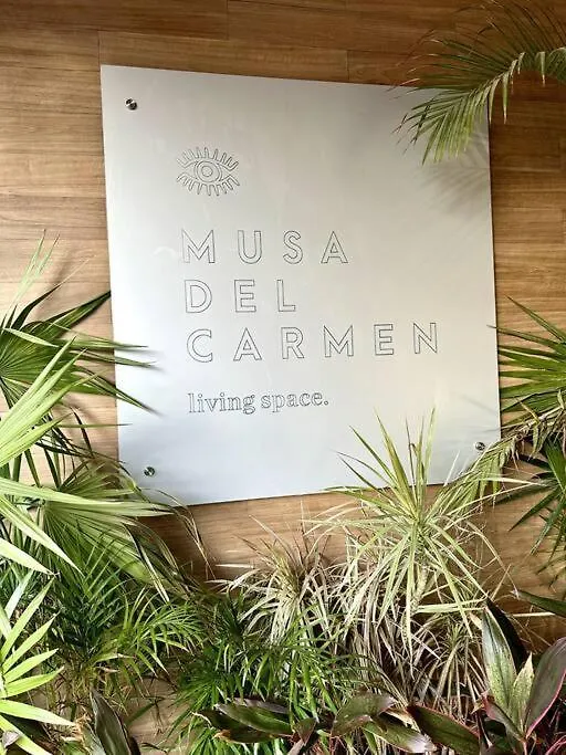 Comfortable Condo W/ City Views Rooftop Pool & Gym - 319 Musa Playa del Carmen 0*,